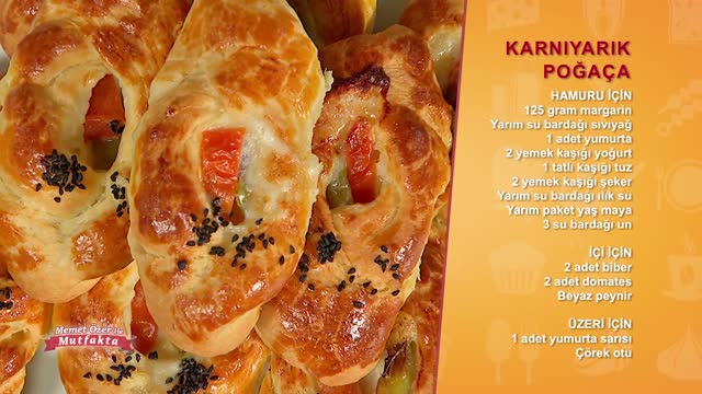 memet ozer ile mutfakta programi karniyarik pogaca fox